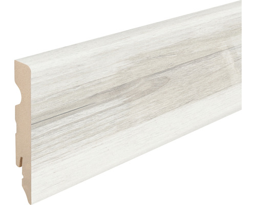 Sockelleiste FU084L Play FOFA04J foliert 2400 x 80 x 15 mm Sockelleiste mit Holzdekor