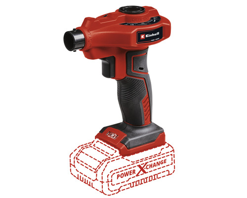 Akku-Luftpumpe Einhell CE-AP 18 Li-Solo Power X-Change 18 V Einhell Heißluftpistole mit Power X-Change Akku