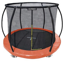 Trampolin mit Sicherheitsnetz