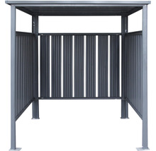 Fahrradunterstand, Kaminholzunterstand WESTMANN 170 x 196 cm anthrazit