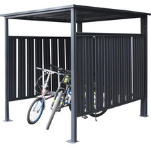 Fahrradunterstand, Kaminholzunterstand WESTMANN 170 x 196 cm anthrazit