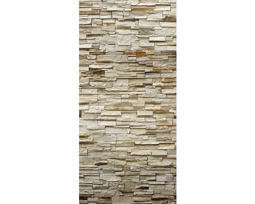 Wandverkleidung aus Natursteinimitat