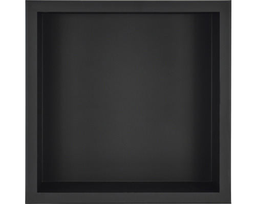 Wandnische Vereg Verosan PRO 30x30x10 cm schwarz mit Rand