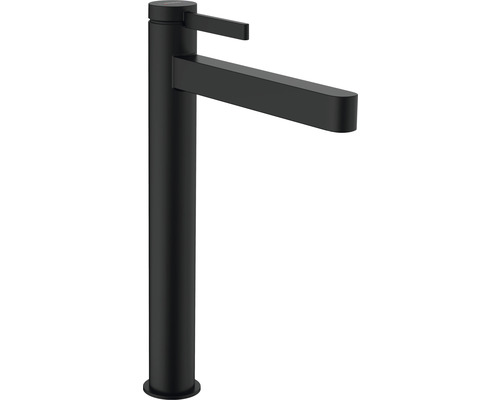 Waschtischarmatur hansgrohe Finoris 260 mit hohem Auslauf 76070670 schwarz matt Schwarzer Waschtischmischer