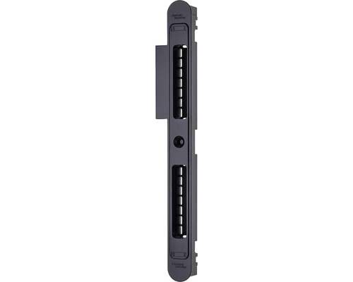 Schließblech dormakaba 4-fach verstellbar für Innentüren rechts, 210x20(30)x16 mm, schwarz-matt Schließblech dormakaba 4-fach verstellbar für Innentüren rechts, 210x20(30)x16 mm, schwarz-matt