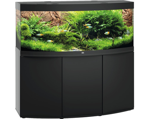 Aquariumkombination JUWEL Vision 450 inkl. Beleuchtung, Filter, Heizer, Unterschrank 150 x 61 x 144 cm schwarz