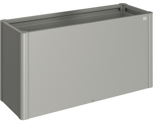 Hochbeet klassisch Biohort 1,5x0,5 152 x 53 x 77 cm quarzgrau Rechteckiger Pflanzkasten aus Metall