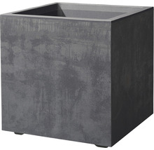 Quadratischer Pflanzkübel aus Kunststoff