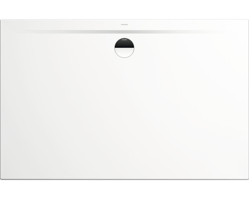 Extraflache Rechteck-Duschwanne Kaldewei Superplan Zero 80x75x3,2 cm weiß glänzend Rechteckige Duschwanne mit Ablaufgarnitur
