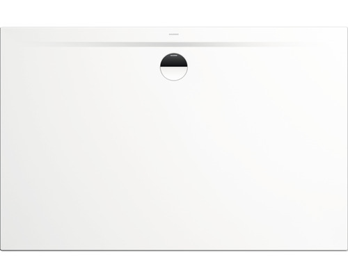 Extraflache Rechteck-Duschwanne Kaldewei Superplan Zero 90x80x3,2 cm weiß glänzend Rechteckige Duschwanne mit mittigem Abfluss
