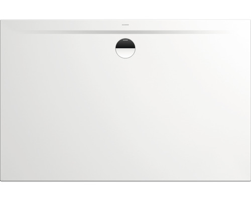Extraflache Rechteck-Duschwanne Kaldewei Superplan Zero 100x80x3,2 cm weiß matt Rechteckige Duschwanne mit Ablauf