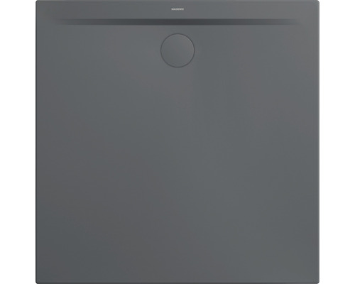 Extraflache Duschwanne Kaldewei Superplan Zero 100x100x3,2 cm grau warm glänzend mit Antirutschbeschichtung Extraflache Duschwanne Kaldewei Superplan Zero 100x100x3,2 cm grau warm glänzend mit Antirutschbeschichtung