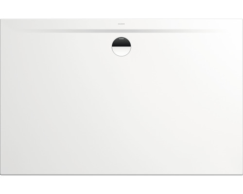 Extraflache Rechteck-Duschwanne Kaldewei Superplan Zero 110x75x3,2 cm weiß matt Rechteckige Duschwanne mit Ablauf