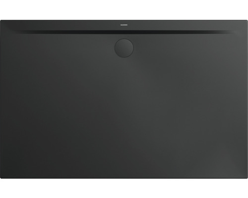 Extraflache Rechteck-Duschwanne Kaldewei Superplan Zero 110x75x3,2 cm schwarz matt mit Antirutschbeschichtung Extraflache Rechteck-Duschwanne Kaldewei Superplan Zero 110x75x3,2 cm schwarz matt mit Antirutschbeschichtung