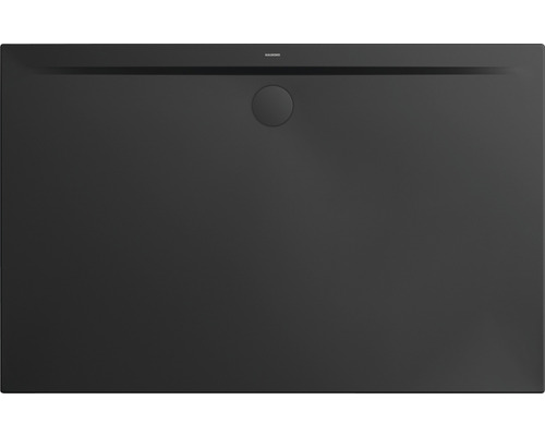 Extraflache Rechteck-Duschwanne Kaldewei Superplan Zero 160x75x3,2 cm schwarz matt Kaldewei Duschwanne mit Ablauf