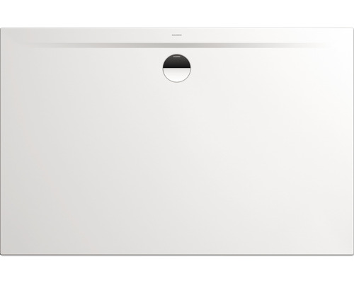Extraflache Rechteck-Duschwanne Kaldewei Superplan Zero 160x75x3,2 cm weiß matt Rechteckige Duschwanne mit Ablaufgarnitur