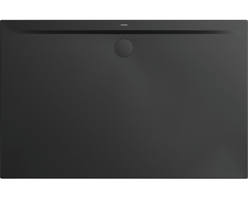 Extraflache Rechteck-Duschwanne Kaldewei Superplan Zero 160x80x3,2 cm schwarz matt Rechteckige Duschwanne aus Mineralguss