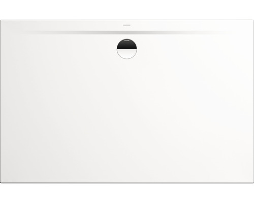 Extraflache Rechteck-Duschwanne Kaldewei Superplan Zero 160x100x3,2 cm weiß glänzend