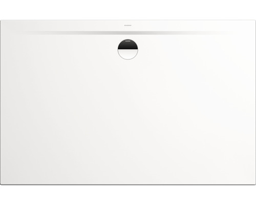 Extraflache Rechteck-Duschwanne Kaldewei Superplan Zero 160x100x3,2 cm weiß glänzend Rechteckige Duschwanne aus Mineralguss