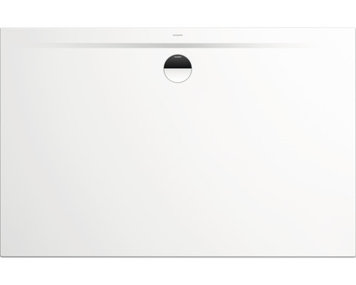 Extraflache Rechteck-Duschwanne Kaldewei Superplan Zero 170x80x3,2 cm weiß glänzend Duschwanne mit Ablaufgarnitur