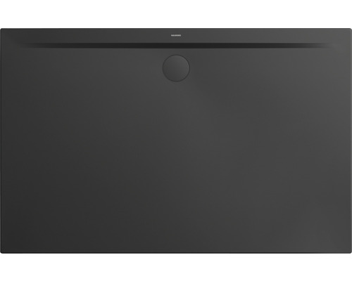 Extraflache Rechteck-Duschwanne Kaldewei Superplan Zero 180x80x3,2 cm grau cool glänzend Rechteckige Duschwanne mit Ablauf