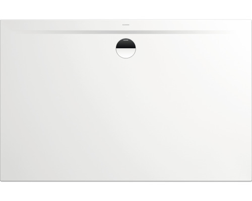 Extraflache Rechteck-Duschwanne Kaldewei Superplan Zero 180x80x3,2 cm weiß matt Rechteckige Duschwanne mit mittigem Abfluss