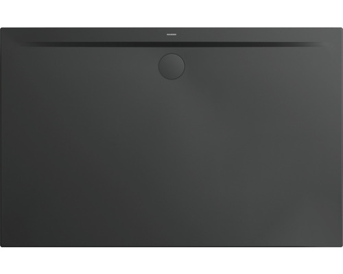 Extraflache Rechteck-Duschwanne Kaldewei Superplan Zero 110x90x3,2 cm grau cool glänzend Kaldewei Duschwanne aus Stahl-Emaille