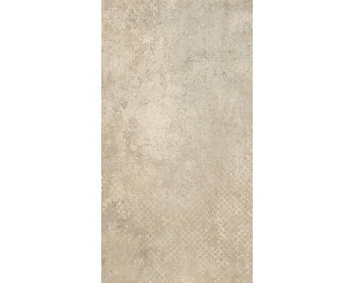 Beige Feinsteinzeugfliese mit Muster
