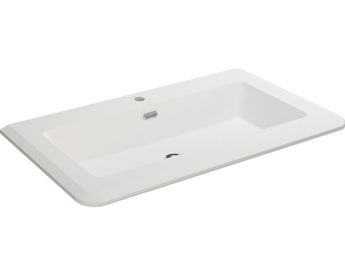 Rechteckiges Einbaubecken für Waschtische