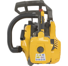 Gelbe Kettensäge im Detail