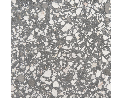 Terrazzo Terrassenplatte Castello nero 60 x 60 x 2,5 cm