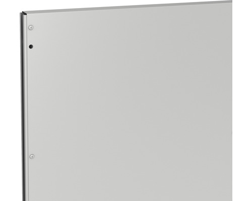 Panelpaket Biohort MINI für DaVinci 1,5m 2 Paneele silber-metallic Metallplatte mit Befestigungselementen