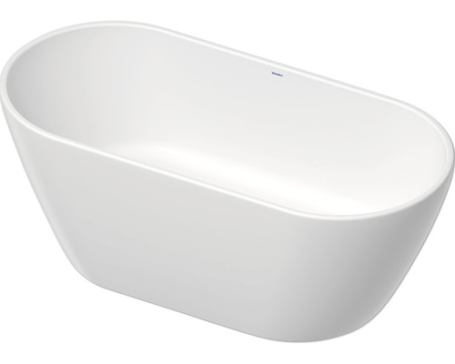 Ovale Badewanne Duravit D-Neo 160x75 cm weiß