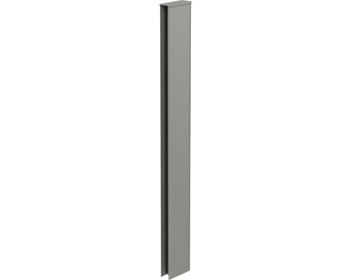 Verbindungsprofil Biohort Rankgitter/Sichtschutz für DaVinci quarzgrau-metallic Eckprofil