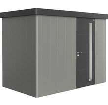Gartenhaus Biohort Neo 1C Variante 2.3 Standardtür 282 x 170 cm quarzgrau-dunkelgrau