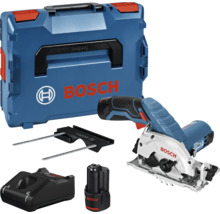 Bosch Akku-Kreissäge mit Zubehör und Transportkoffer