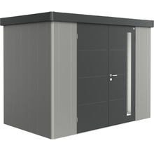 Gerätehaus Biohort Neo 1C Variante 2.3 Doppeltür 282 x 170 cm quarzgrau-dunkelgrau