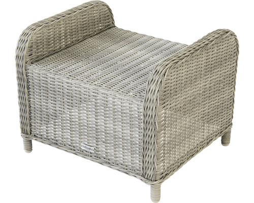 Geflochtenes Haustierbett mit Armlehnen