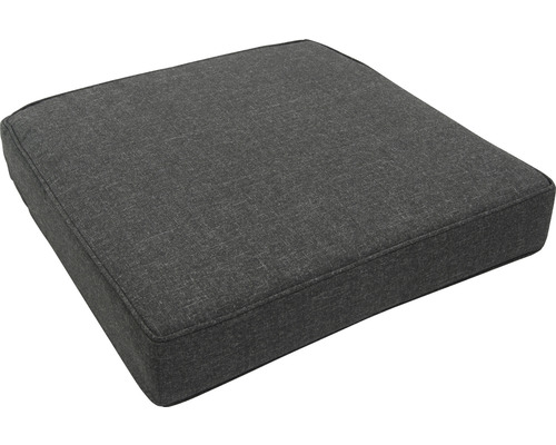 Graues Stuhlkissen aus Stoff