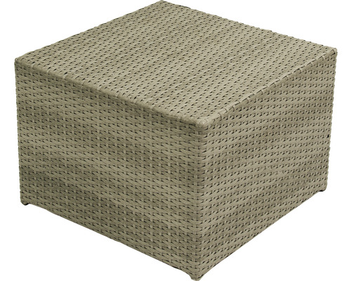 Quadratischer Outdoor-Tisch aus Rattan