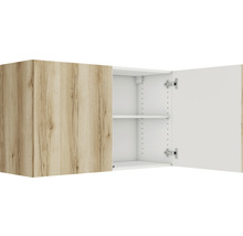 Hängeschrank Optifit Kaya Wildeiche matt 100x57,60x34,60 cm mit Drehtür