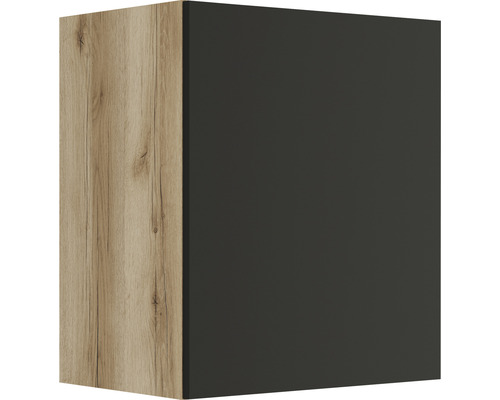 Wandschrank mit Holzdekor und glatter Oberfläche