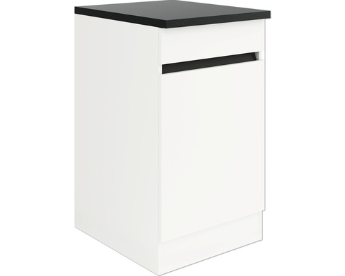 Unterschrank mit Schublade und Arbeitsplatte für die Küche