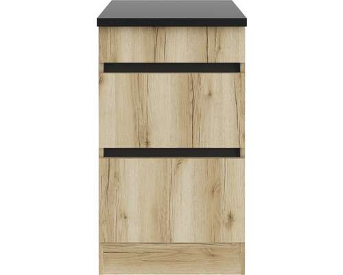 Unterschrank mit zwei Schubladen im Holzdesign