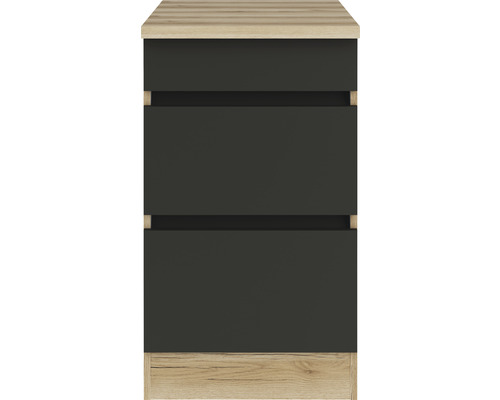 Badezimmerschrank mit zwei Schubladen