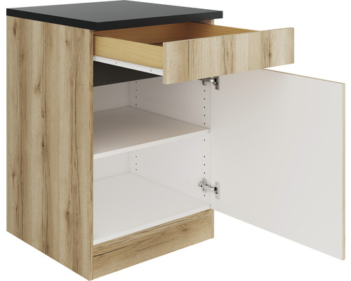 Küchenunterschrank mit Schublade und Tür