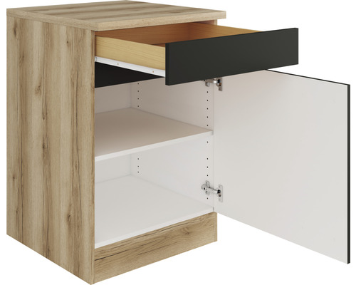 Unterschrank mit Schublade und Tür für das Badezimmer