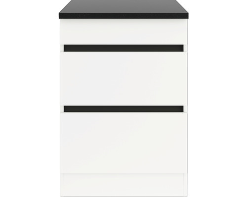 Waschbeckenunterschrank mit zwei Schubladen