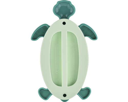 Blick auf die Unterseite einer Badewannenablage in Schildkrötenform