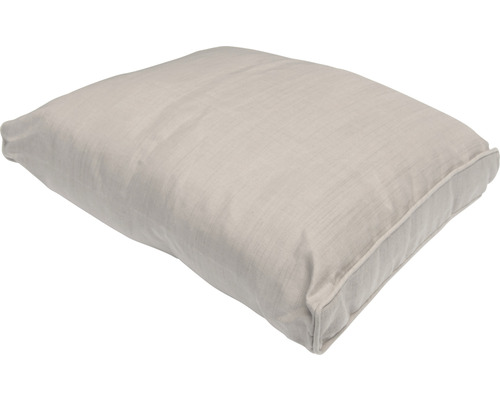 Quadratisches Kissen mit Stoffbezug